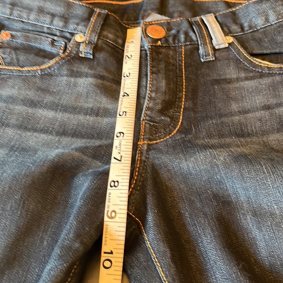 Armani Exchange Size 6 Reg Jeans Dk Blue like New. - Picture 6 of 6